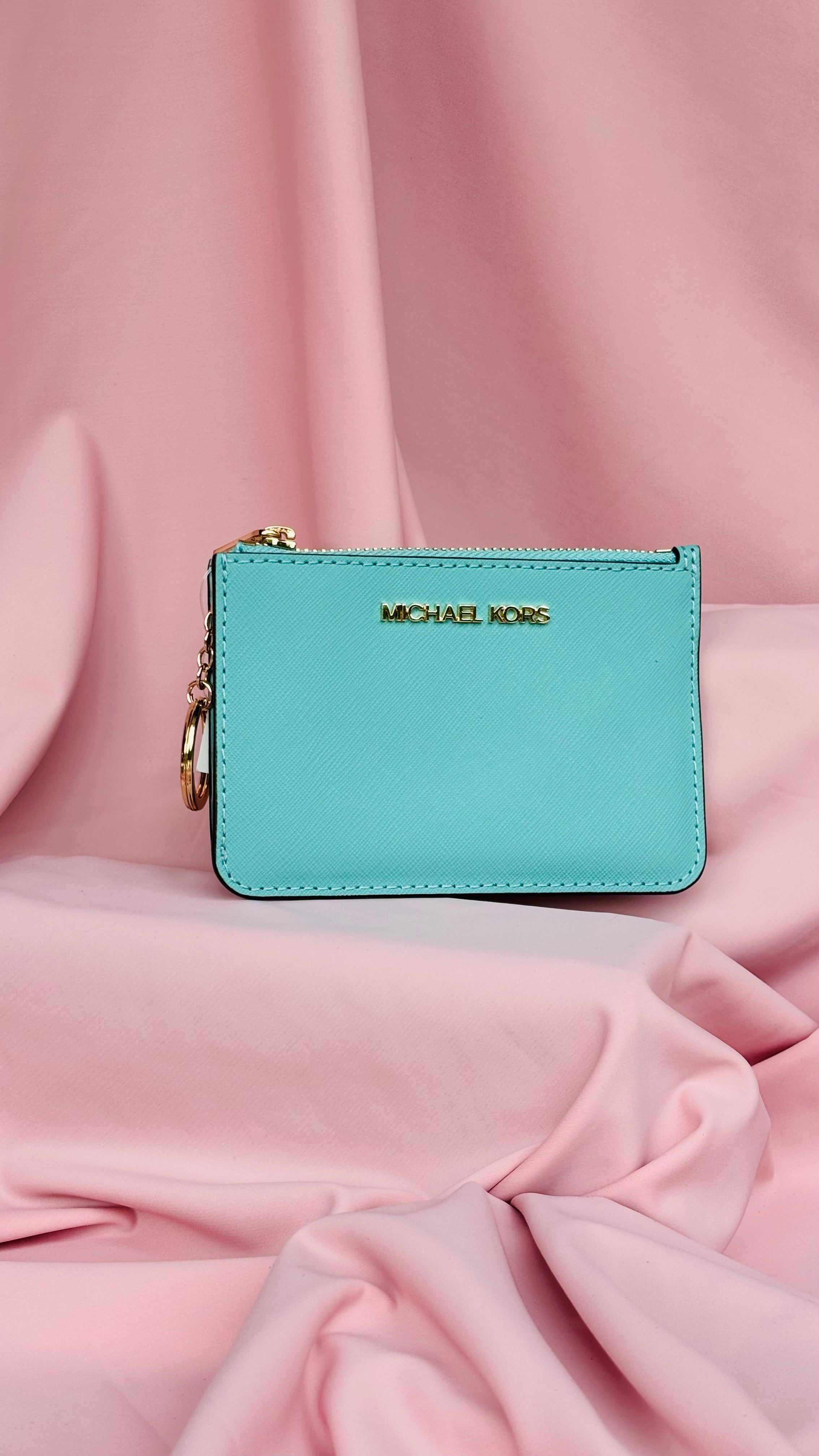 Tarjetero Michael Kors Turquesa