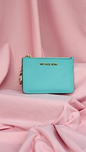 Tarjetero Michael Kors Turquesa