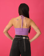 Cargar imagen en el visor de la galería, Top Sirena Lila Escarcha
