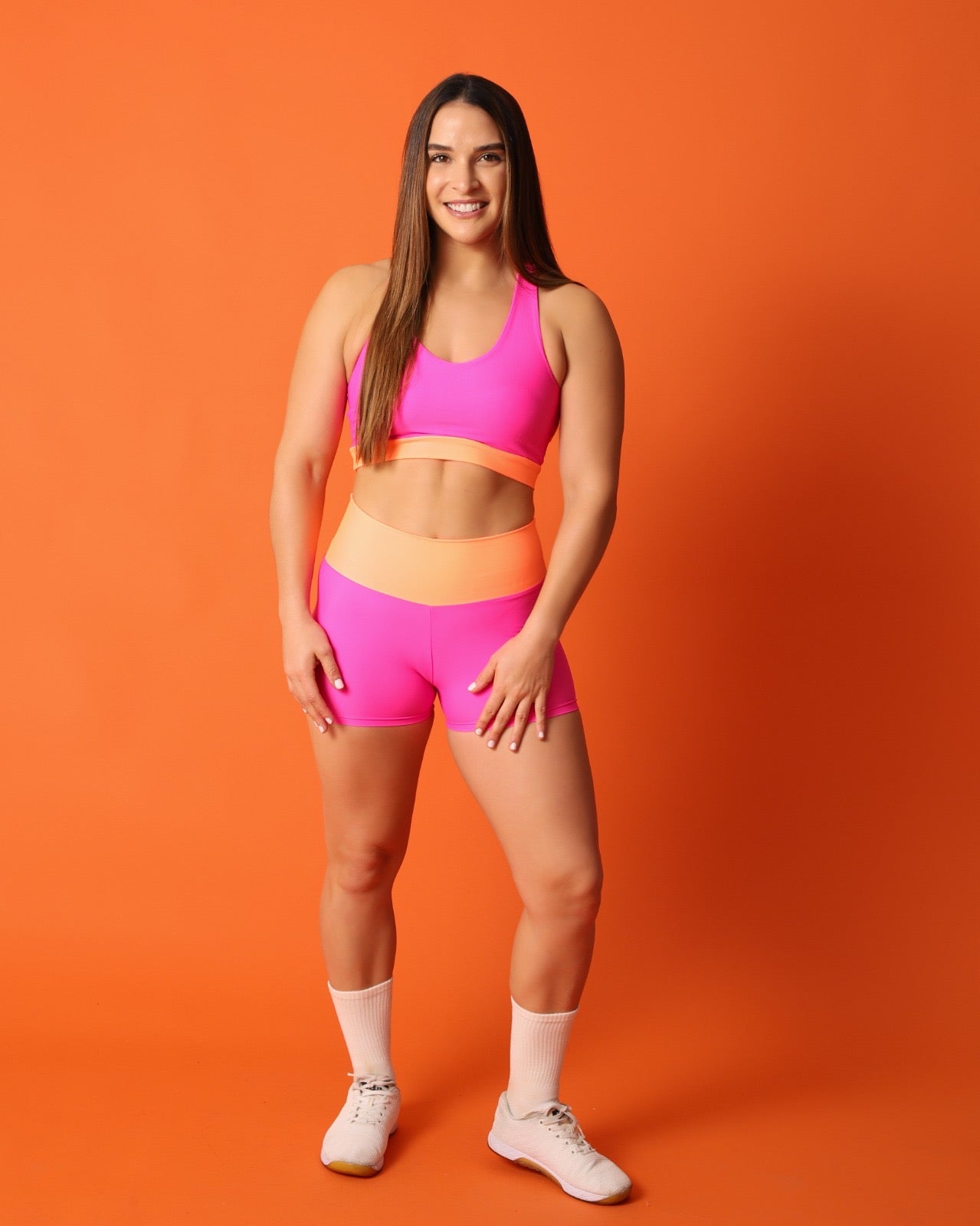 Strenght Fusia con Naranja