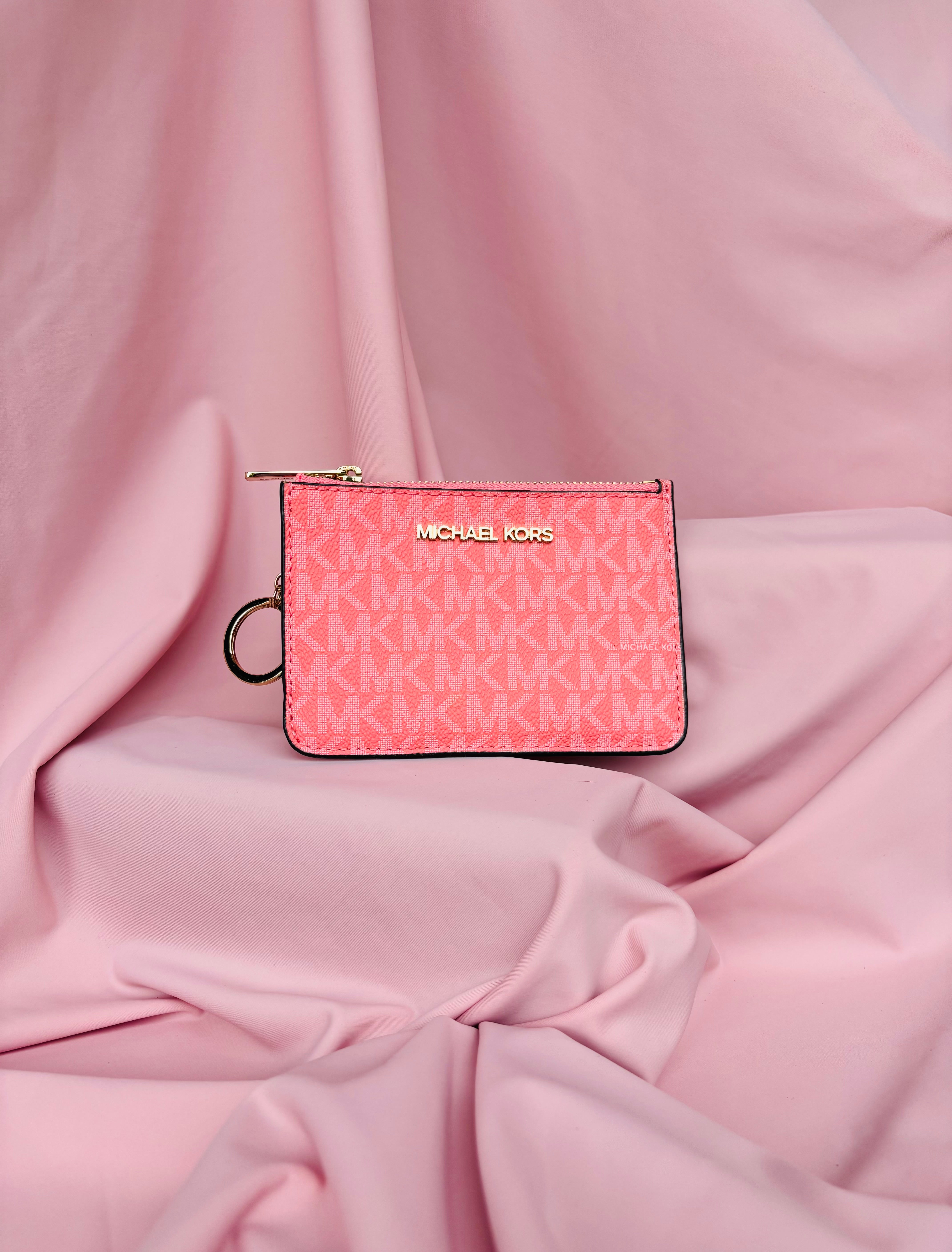 Tarjetero Michael Kors Salmón