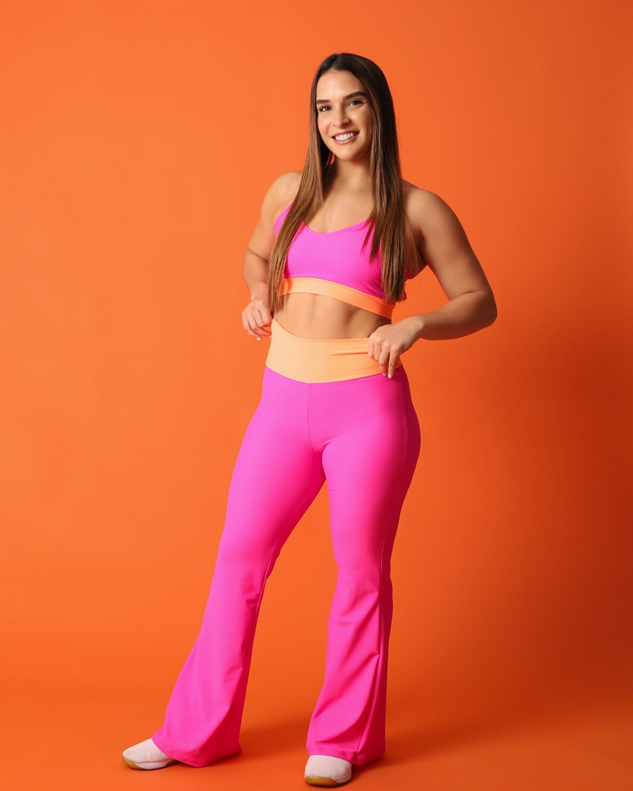 Athletic Fusia con Naranja