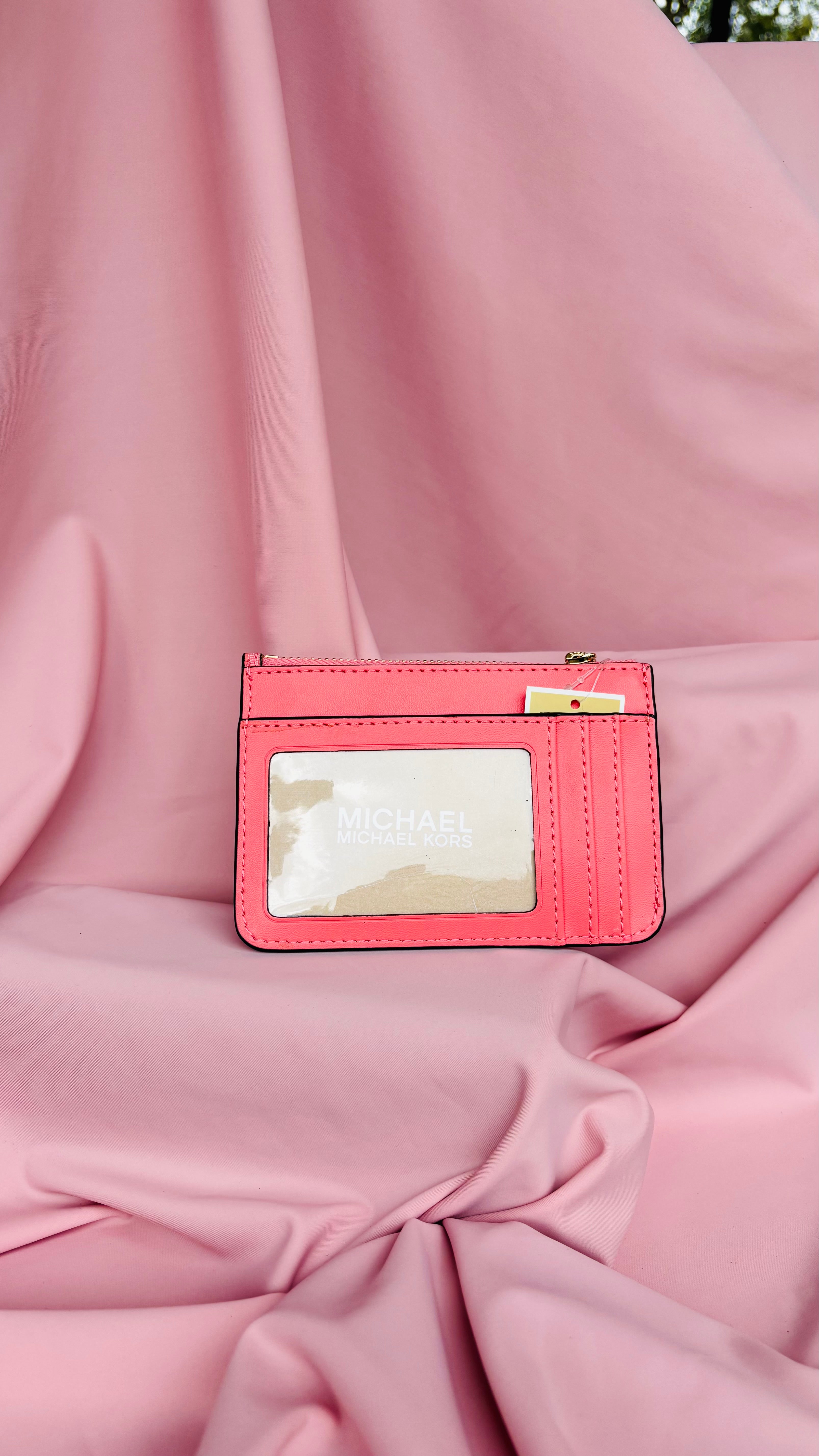 Tarjetero Michael Kors Salmón