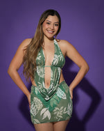 Cargar imagen en el visor de la galería, Set Gabriela Mesh Hojas
